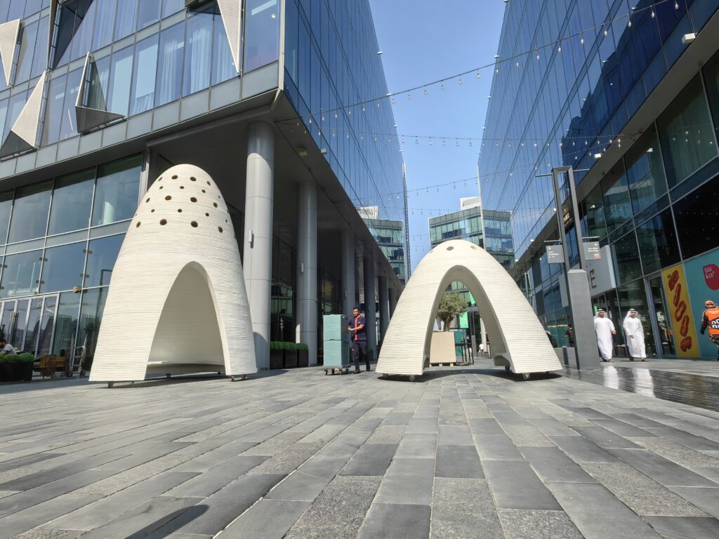 Dome Making with CNC, GRP, in Concrete Finishes at - Dubai Design District 2023